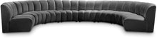 Load image into Gallery viewer, Infinity - 8 Piece Velvet Modular Sectional
