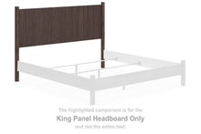 Load image into Gallery viewer, Pamytta - King Panel Headboard - Brown
