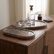 Load image into Gallery viewer, Vanta - Genuine Marble Tray (Set of 2)
