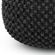 Load image into Gallery viewer, Renee - Handcrafted Round Pouf

