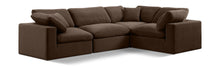 Load image into Gallery viewer, Comfy - 4 Piece Velvet Modular Sectional
