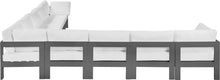 Load image into Gallery viewer, Nizuc - Outdoor Patio 9 Piece Modular Sectional With Gray Frame
