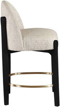 Load image into Gallery viewer, Torino - Counter Stool With Brushed Black Base
