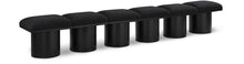 Load image into Gallery viewer, Pavilion - 6 Piece Modular Bench With Black Base

