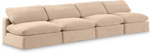 Load image into Gallery viewer, Comfy - Velvet Modular Armless Sofa 4 Seats
