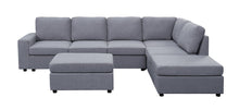 Load image into Gallery viewer, Marley - 7 Seat Reversible Modular Sectional Sofa With Ottoman
