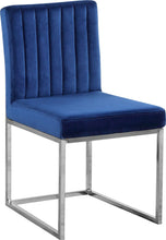 Load image into Gallery viewer, Giselle - Dining Chair with Chrome Base (Set of 2)
