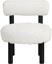 Load image into Gallery viewer, Ambre - Vegan Shearling Fabric Upholstered Accent Chair
