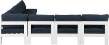 Load image into Gallery viewer, Nizuc - Outdoor Patio 7 Piece Modular Sectional With White Frame
