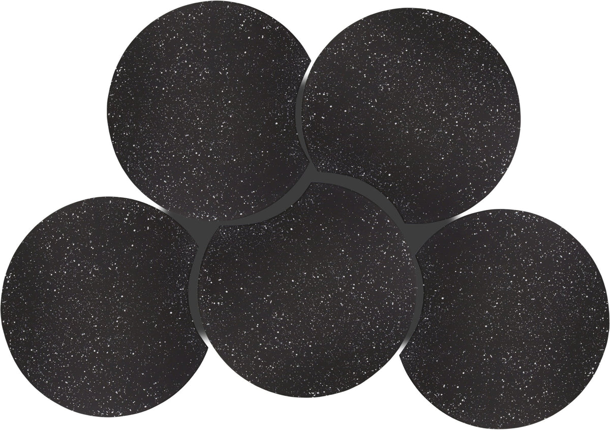 Dimple - 5 Piece Modular Coffee Table - Terazzo Finish