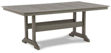 Load image into Gallery viewer, Visola - RECT Dining Table w/Umb OPT - Gray
