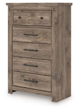 Load image into Gallery viewer, Rusticott - Five Drawer Chest - Brown
