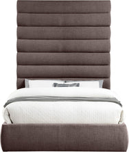Load image into Gallery viewer, Adam - Linen Fabric Bed With 89" Headboard
