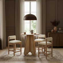 Load image into Gallery viewer, Butterfly - Solid Wood And Natural Cane Table With Natural Top
