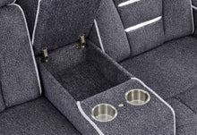 Load image into Gallery viewer, U1895 - P2 Console Reclining Loveseat With IS And LED - Dark Gray
