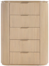 Load image into Gallery viewer, Astrid - Solid Wood And Oak Veneer Chest
