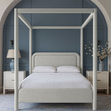 Load image into Gallery viewer, Salina - Linen Textured Fabric Upholstered Bed
