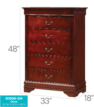 Load image into Gallery viewer, Louis Phillipe - Traditional Style Storage Chest Elegant
