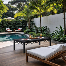 Load image into Gallery viewer, Portofino - Aluminum Outdoor Patio Coffee Table
