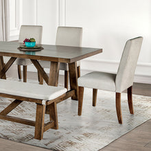 Load image into Gallery viewer, Losone Dining Table Set with Bench Rustic
