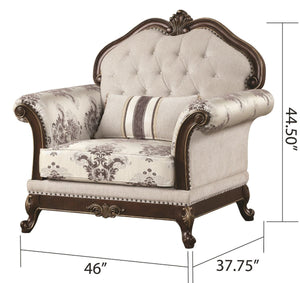 Galaxy Home Gloria Chair in White