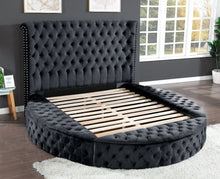 Load image into Gallery viewer, Galaxy Home Hazel King Bed in Black
