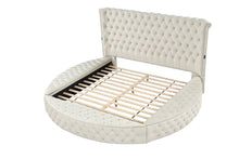 Load image into Gallery viewer, Galaxy Home Hazel King Bed in Cream
