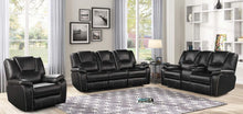 Load image into Gallery viewer, Galaxy Home Hong Kong Power Reclining Sofa in Black
