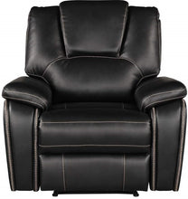 Load image into Gallery viewer, Galaxy Home Hong Kong Recliner Chair in Black image
