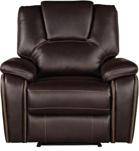 Galaxy Home Hong Kong Recliner in Brown image