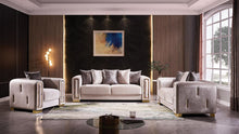 Load image into Gallery viewer, Galaxy Home Impreza Chair in Cream
