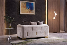 Load image into Gallery viewer, Galaxy Home Impreza Loveseat in Cream
