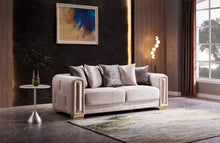 Load image into Gallery viewer, Galaxy Home Impreza Loveseat in Cream
