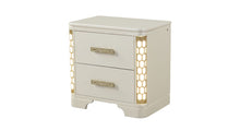 Load image into Gallery viewer, Galaxy Home Jasmine Nightstand in Beige - Ego Home Furniture
