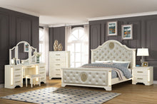 Load image into Gallery viewer, Galaxy Home Jasmine Vanity Set in Beige
