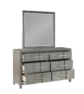 Galaxy Home Kenzo Dresser in Gray - Ego Home Furniture