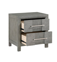 Load image into Gallery viewer, Galaxy Home Kenzo Nightstand in Gray - Ego Home Furniture
