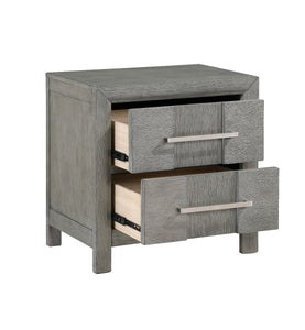 Galaxy Home Kenzo Nightstand in Gray - Ego Home Furniture