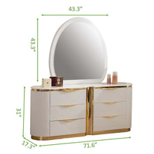 Load image into Gallery viewer, Galaxy Home Laura Dresser in White - Ego Home Furniture
