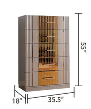 Load image into Gallery viewer, Galaxy Home Lorenzo Chest in Gray - Ego Home Furniture
