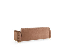 Load image into Gallery viewer, Galaxy Home Luna Sleeper Sofa in Copper
