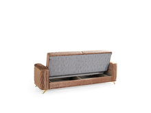 Load image into Gallery viewer, Galaxy Home Luna Sleeper Sofa in Copper
