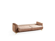 Load image into Gallery viewer, Galaxy Home Luna Sleeper Sofa in Copper
