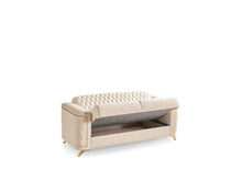 Load image into Gallery viewer, Galaxy Home Luna Loveseat in Ivory
