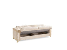 Load image into Gallery viewer, Galaxy Home Luna Sleeper Sofa in Ivory
