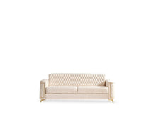 Load image into Gallery viewer, Galaxy Home Luna Sleeper Sofa in Ivory image
