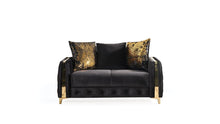 Load image into Gallery viewer, Galaxy Home Lust Loveseat in Black image
