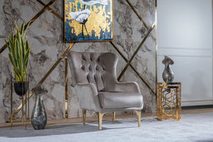 Galaxy Home Lust Chair in Taupe