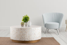 Load image into Gallery viewer, Galaxy Home Modern Luxe Coffee Table in Ivory
