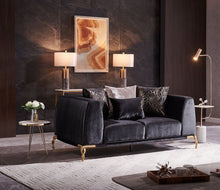 Load image into Gallery viewer, Galaxy Home Majesty Sofa in Black
